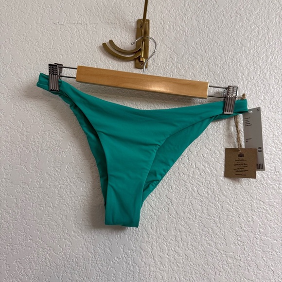 Toast Swim Teal Bikini Bottom Size M BNWT - Picture 2 of 5